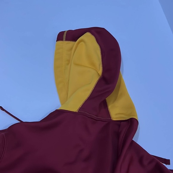 Washington redskins fleece therma-fit sweater zip up size medium - Picture 8 of 9